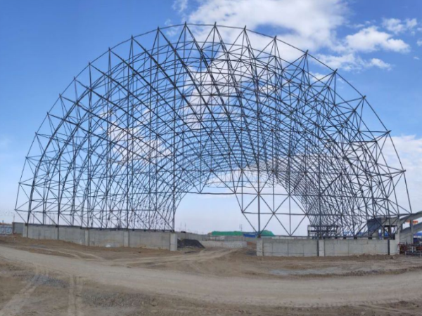 兴平体育场网架结构